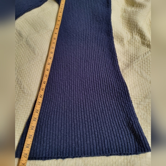 Free People Beach Adelaide Sweater Knit Wide Leg Pants Size SP - Picture 12 of 14